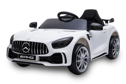 Elektroauto Kinder Weißer Mercedes Amg Gtr