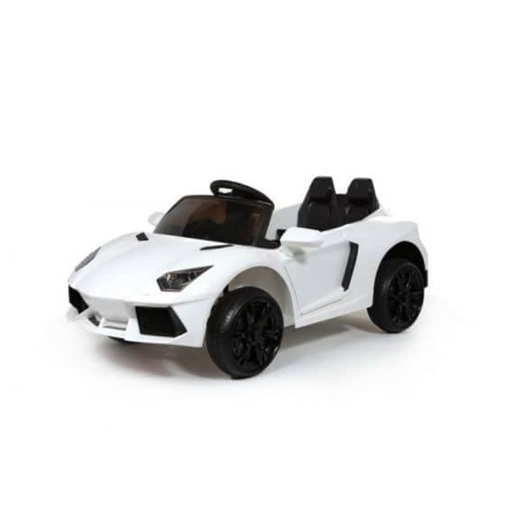 Elektroauto Kinder Weißer Lamborghini Aventador