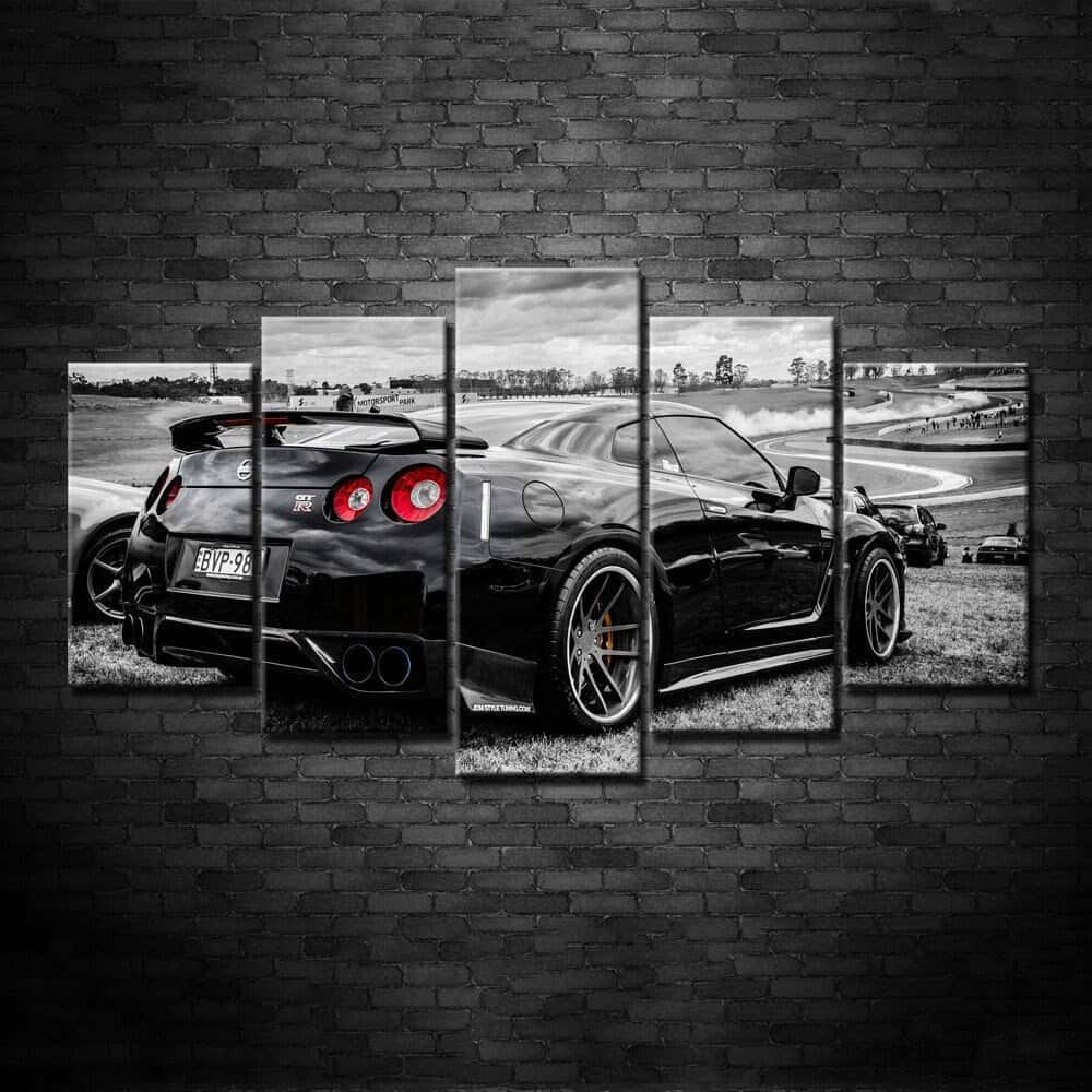 Wandbild Auto Gtr