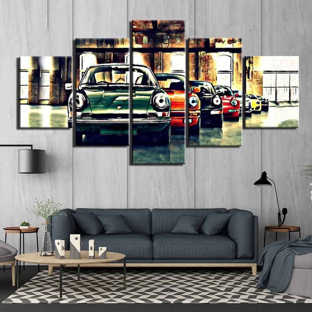 Wandbild Auto Alt
