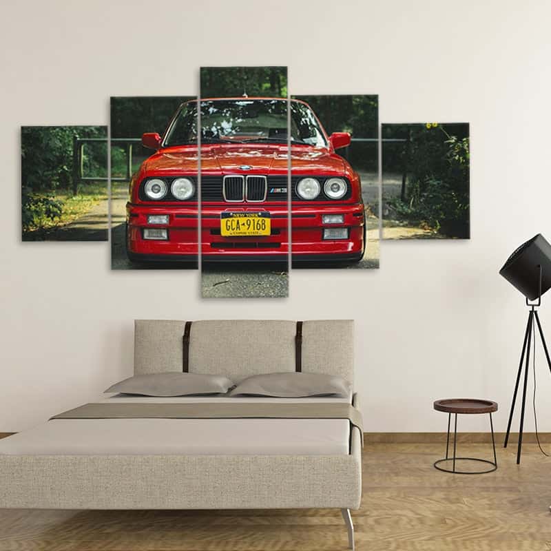 Wandbild Auto Bmw E30