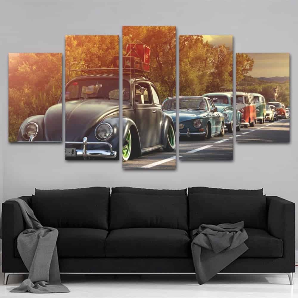 Wandbild Auto Vintage