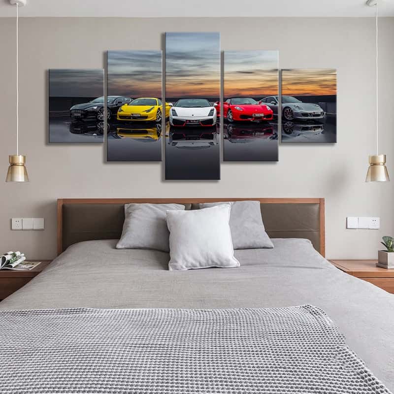 Wandbild Auto Foto "Sportwagen"