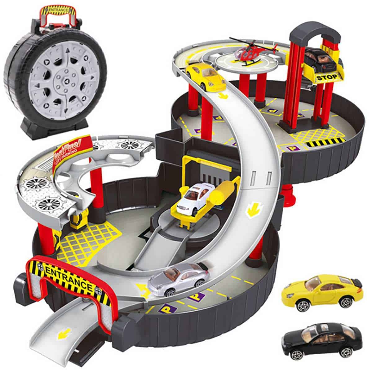 Parkgarage Mit Auto Parken