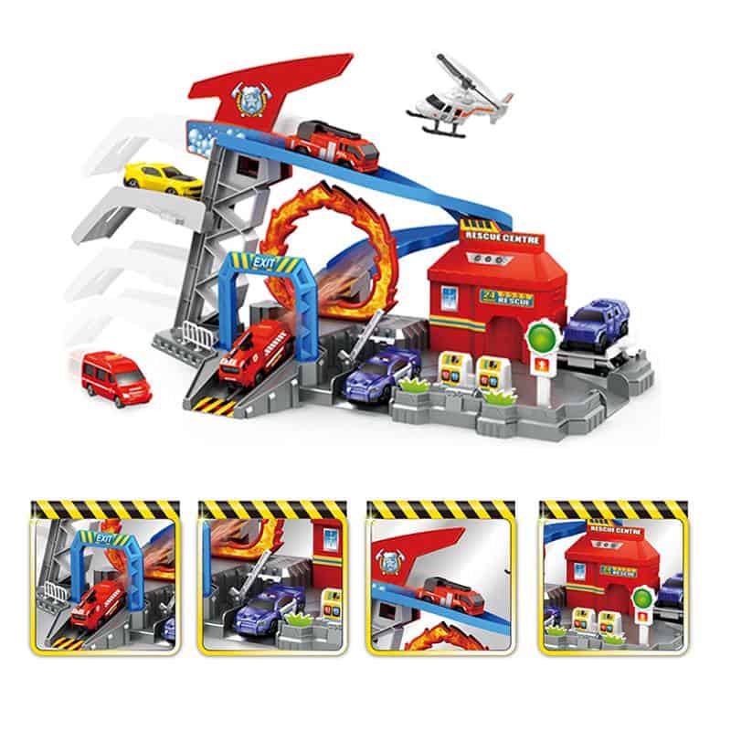 Autorennbahn & Garage
