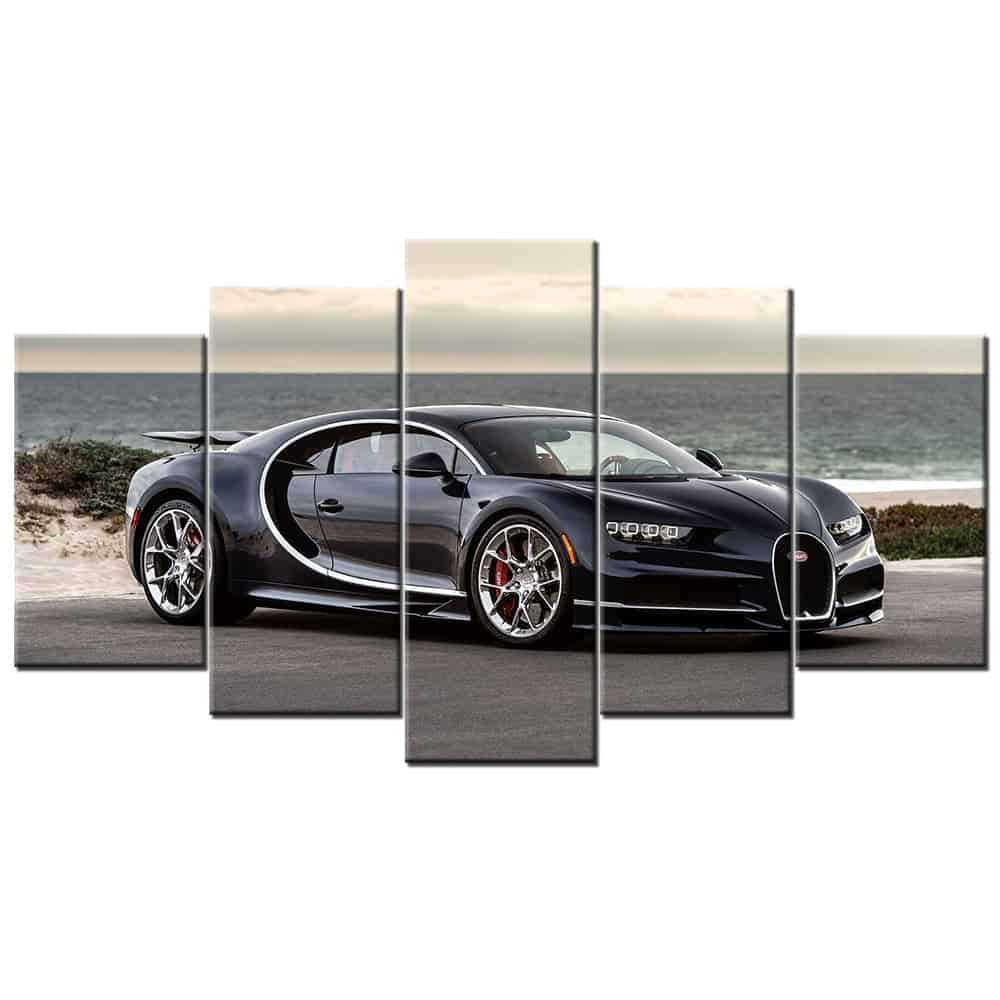 Wandbild Auto Bugatti Chiron