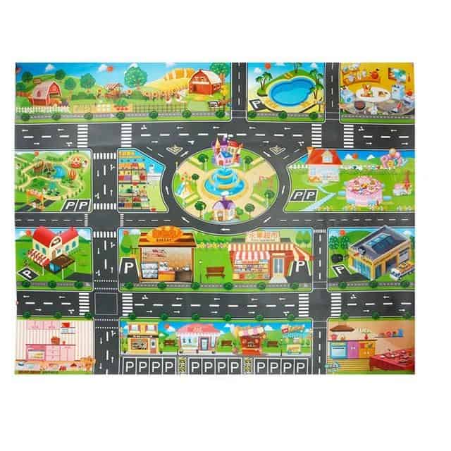 Autoteppich Kinder Spielzeug