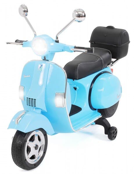 Elektromotorrad Kinder Himmelblauer Roller