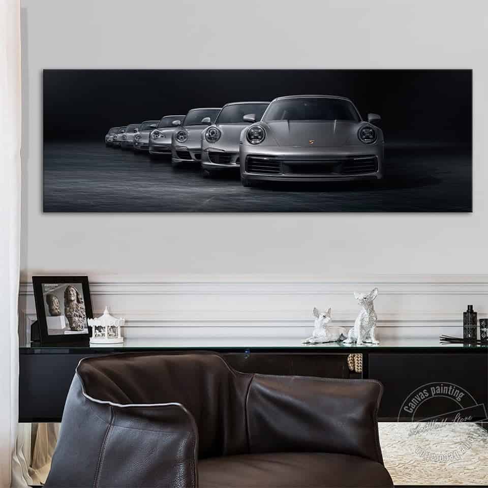 Wandbild Auto Porsche