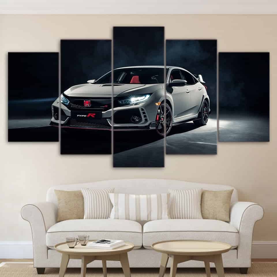 Wandbild Auto Honda Type R