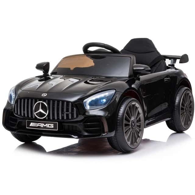 Elektroauto Kinder Schwarzer Mercedes Amg Gtr