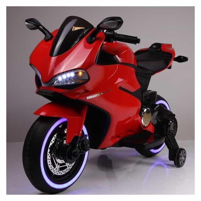 Elektromotorrad Kinder Rote Ducati