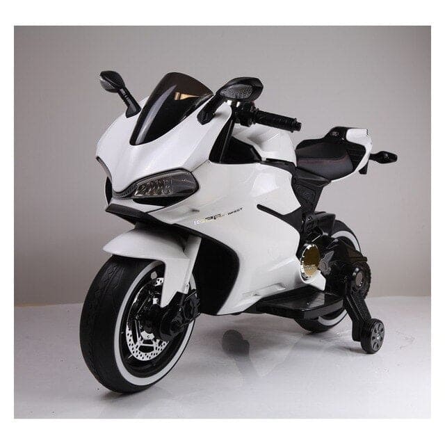 Elektromotorrad Kinder Weiße Ducati