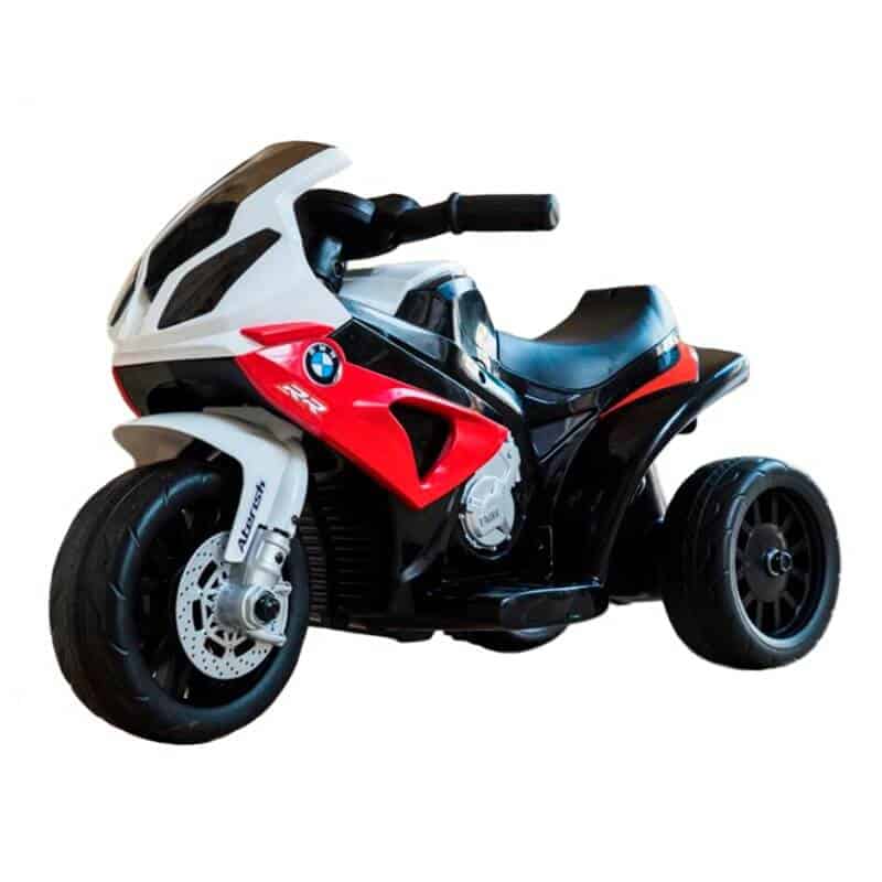 Elektromotorrad Kinder Rot-Weiß-Schwarzer Bmw