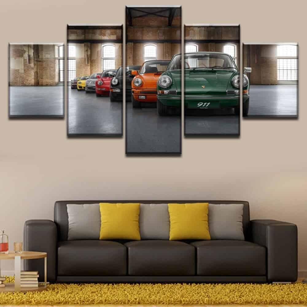 Wandbild Auto Porsche