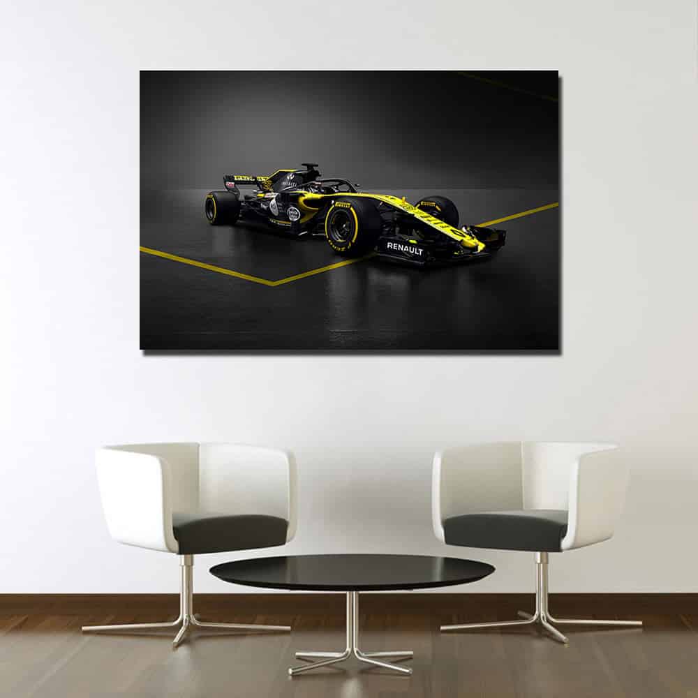 Wandbild Auto F1