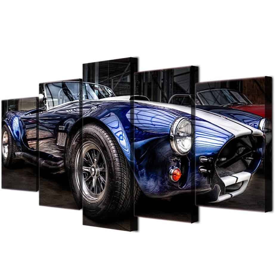Wandbild Auto Ac Cobra