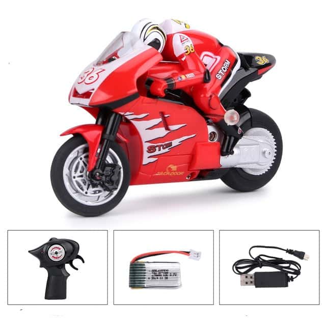 Ferngesteuertes Motorrad 9 Jahre Alt