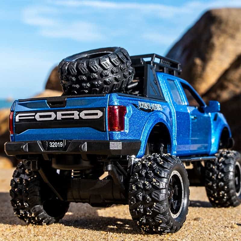Elektroauto Kinder Raptor Große Räder